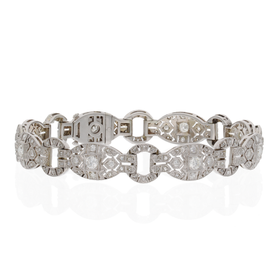 Art Déco Diamantarmband