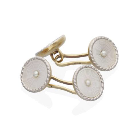 Elegante Manschettenknöpfe, um 1920